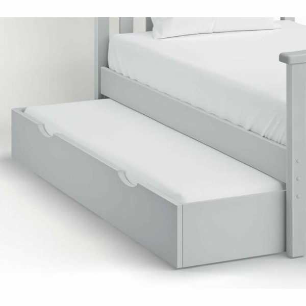 Under Bed Pull out Trundle Drawer Underbed Storage Organizer Wood Dove