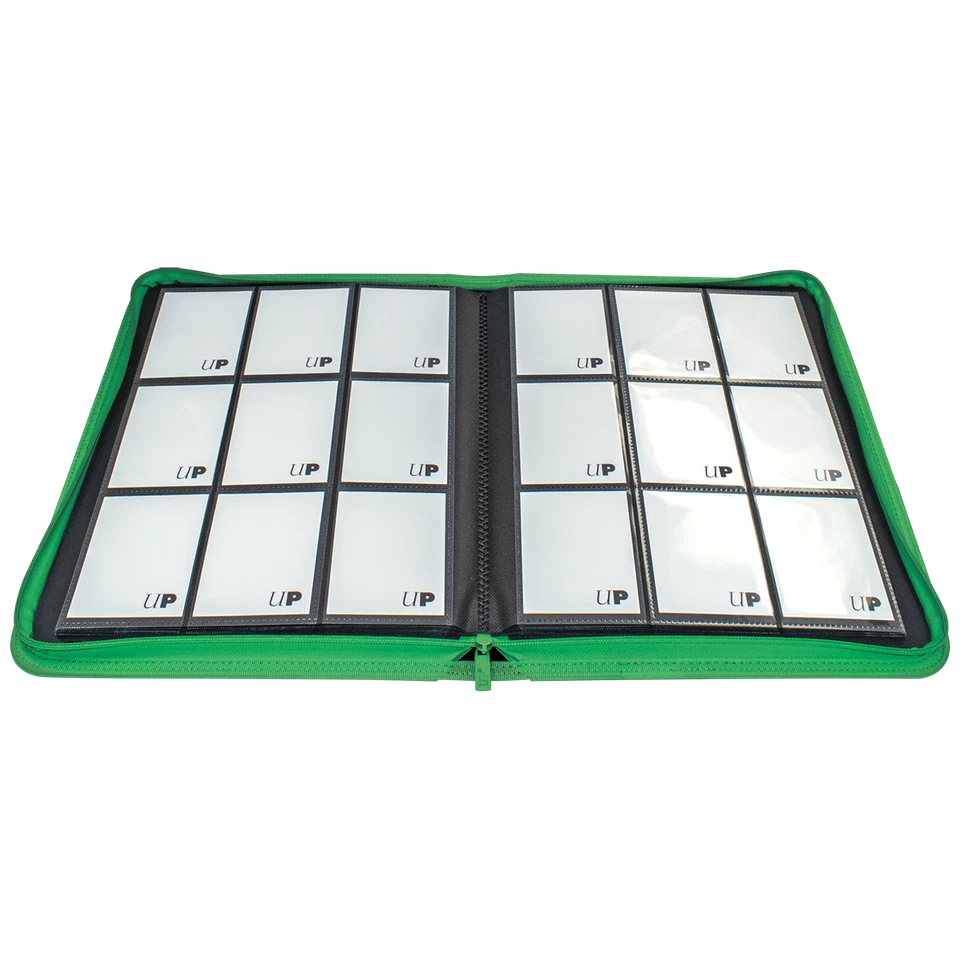 Ultra PRO яркий 9 карман на молнии переплет Pokemon Yugioh 360 карт держатель хранения - Изображение 2 из 4