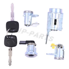 Ignition Door Lock Cylinder & Gas Fuel Lock For 95-98 Tacoma Floor Shift & 99-04