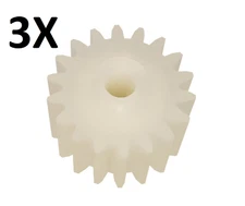 Set Of 3 Nylon Gears For CAME ATI A3006 A5006 Swing Gate Motor