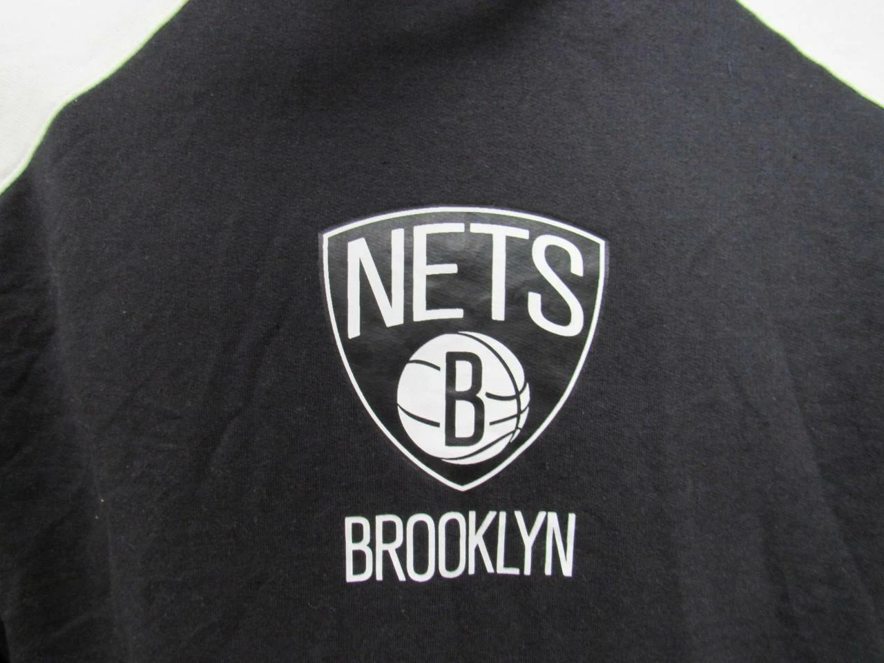 VETEMENTS Felpa nera con cappuccio uomo Brooklyn Nets taglia S small nuova