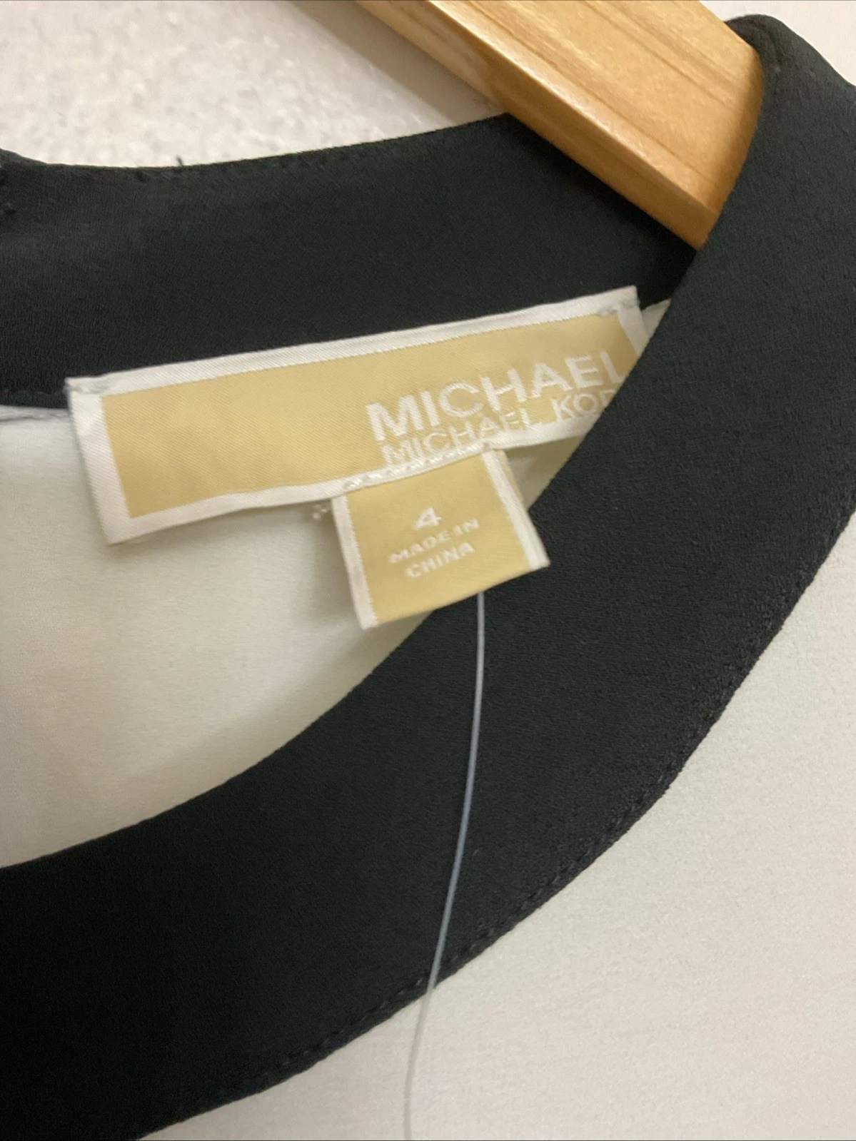 Mini abito tubino Michael Kors donna taglia 4 colorblock righe NUOVO