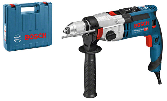 Perceuse à percussion Bosch GSB 21-2 RCT Professional 1300W pour béton et acier