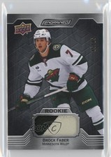 2023-24 Engrained Rookies Ebony Premium Memorabilia 15/15 Brock Faber #138 0d95