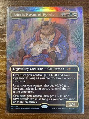 MTG✨JETMIR, NEXUS OF REVELS Flip 🌈 FOIL✨SLD Raining Cats & Dogs