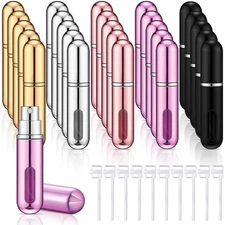 Remerry 30 Pcs 5ml Refillable Perfume Atomizer Mini Refillable Spray Bottle w...