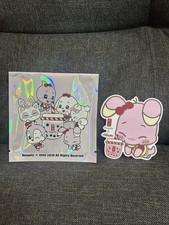 Limited Edition Neopets X Gong Cha BLUMAROO Sticker Gongcha Bubble Tea Pink Cute