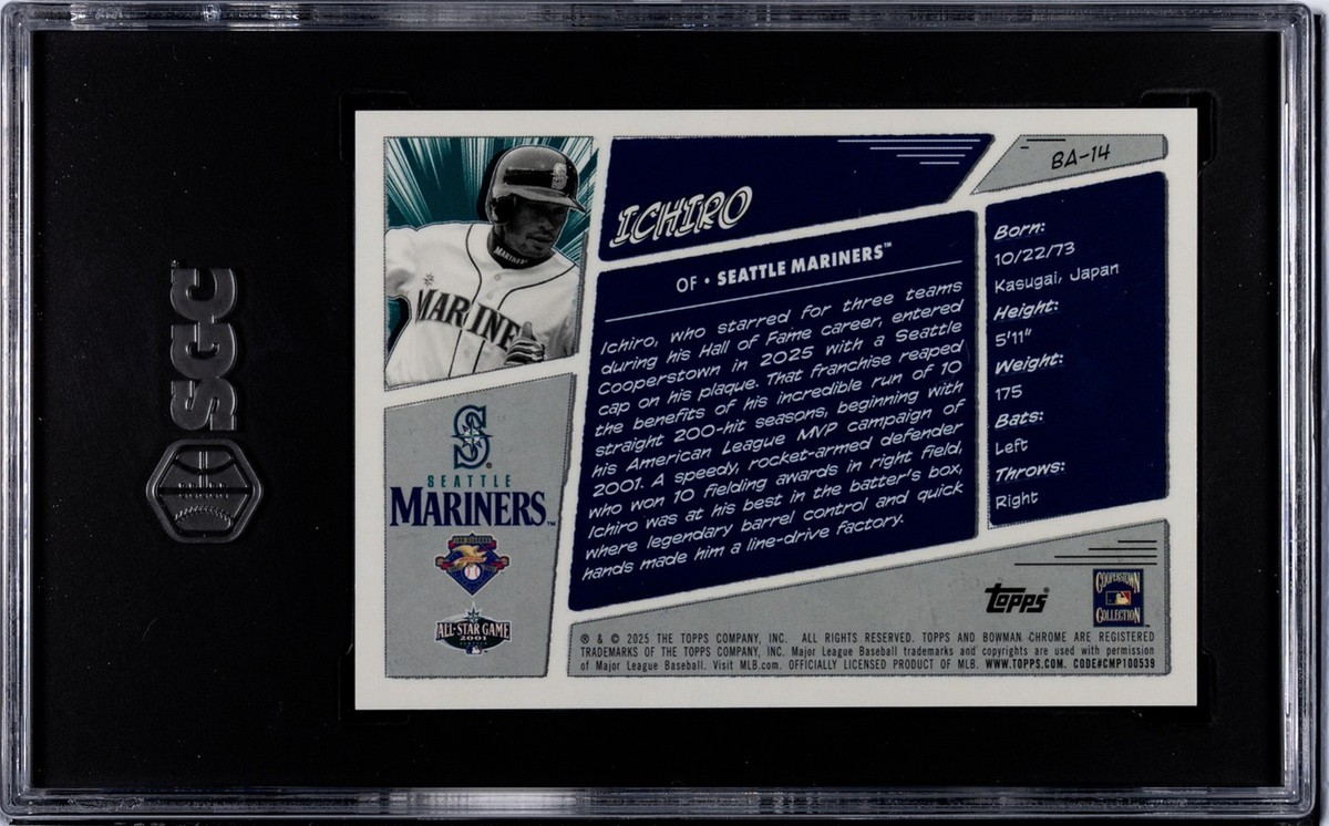 2025 Bowman - Anime Ichiro Suzuki #BA-14 for sale online | eBay