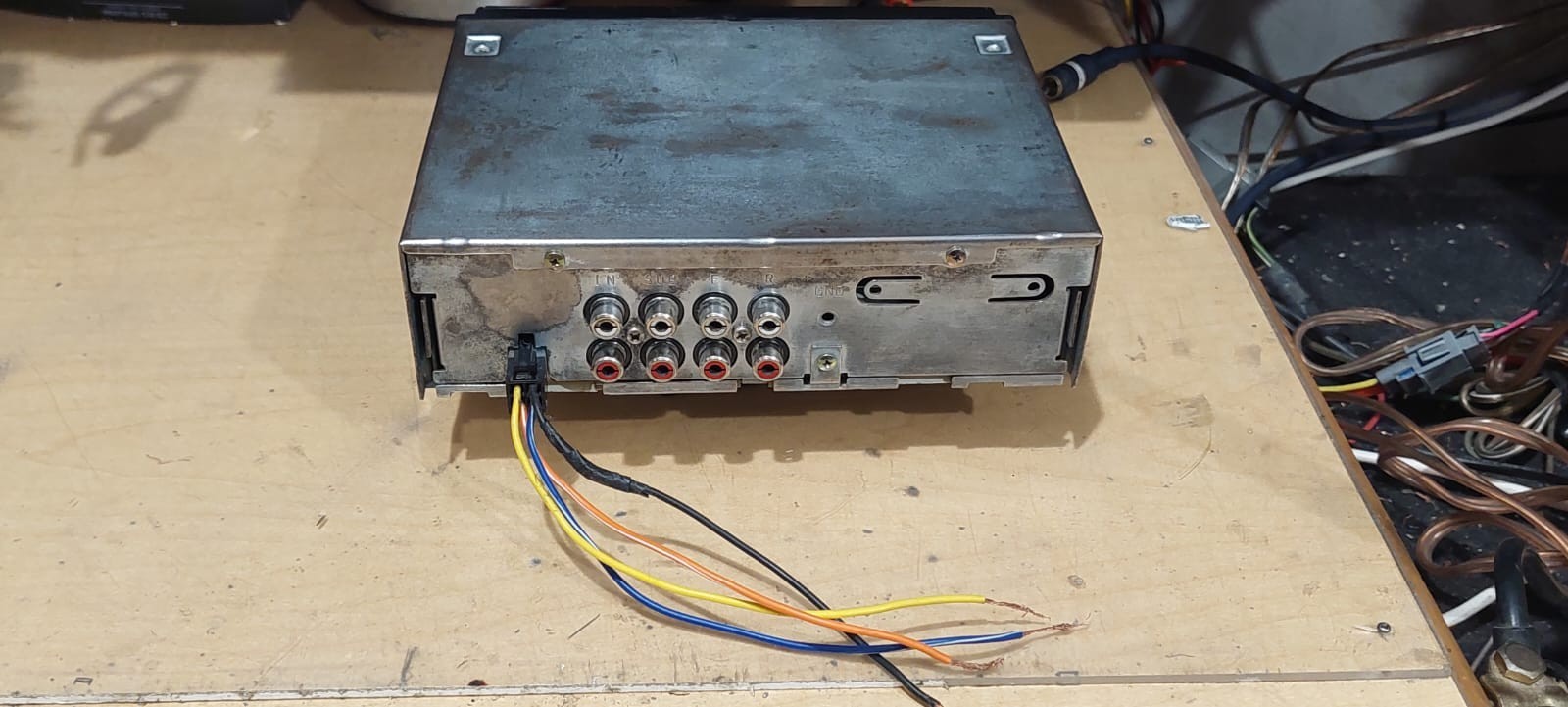 Old School Vintage Kenwood Equalizer Kgc-7043 Made In Japan Fully Working