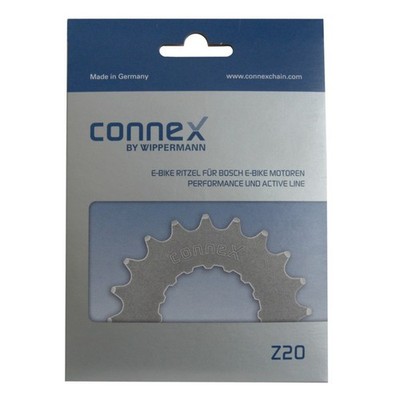 Connex Antriebsritzel E-Bike für Bosch 14 Zähne, Active+Performance Line, silber