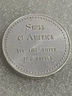Very Rare! Vintage Swiss Of America 2 Troy Oz .999 Fine Silver Round