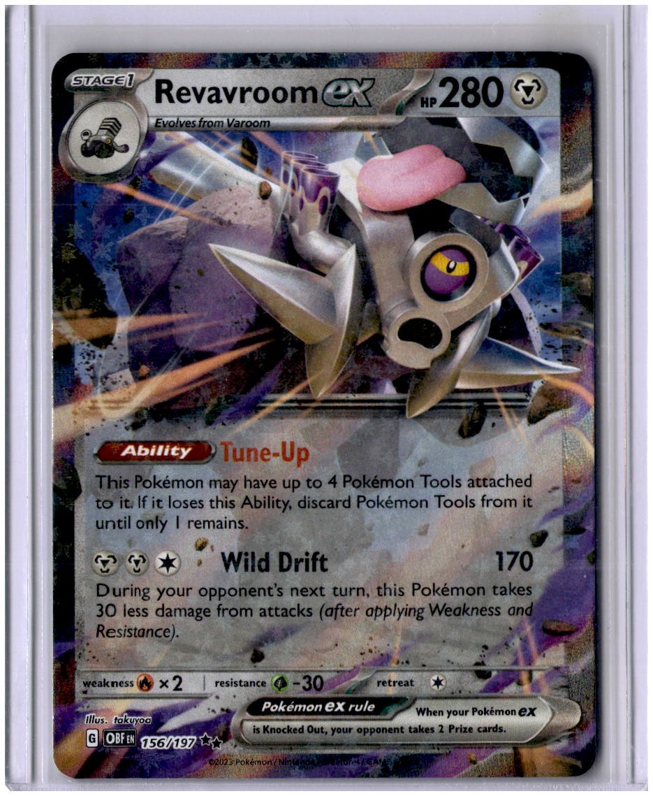 SV03: Obsidian Flames #156/197 Revavroom ex