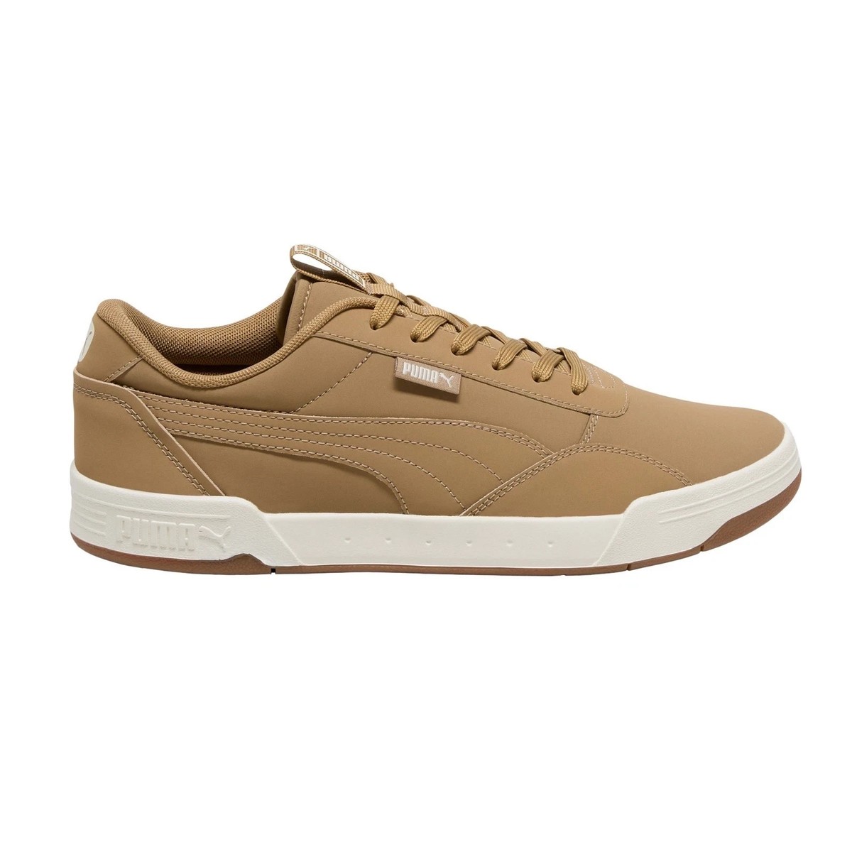 PUMA Skate Sneaker Low Top SoftFoam Lace Up Shoes Brown  display picture 3