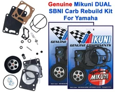 Genuine Mikuni Dual Carb Carburetor Rebuild Kit Yamaha GP800 GP800R Xl800 XLT800