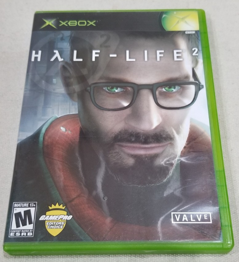 Half-Life 2 Original XBOX CIB Complete in Box Very Good Condition TESTED