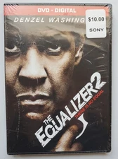 The Equalizer 2 | Brand New Sealed DVD Movie Action Drama Film