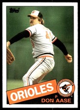 Don Aase 1985 Topps Traded #1T Orioles MLB READ FREE SHIPPING AutographDen