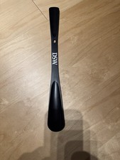 Vintage Advertising Plastic Shoehorn DSW Made in USA 15" Long