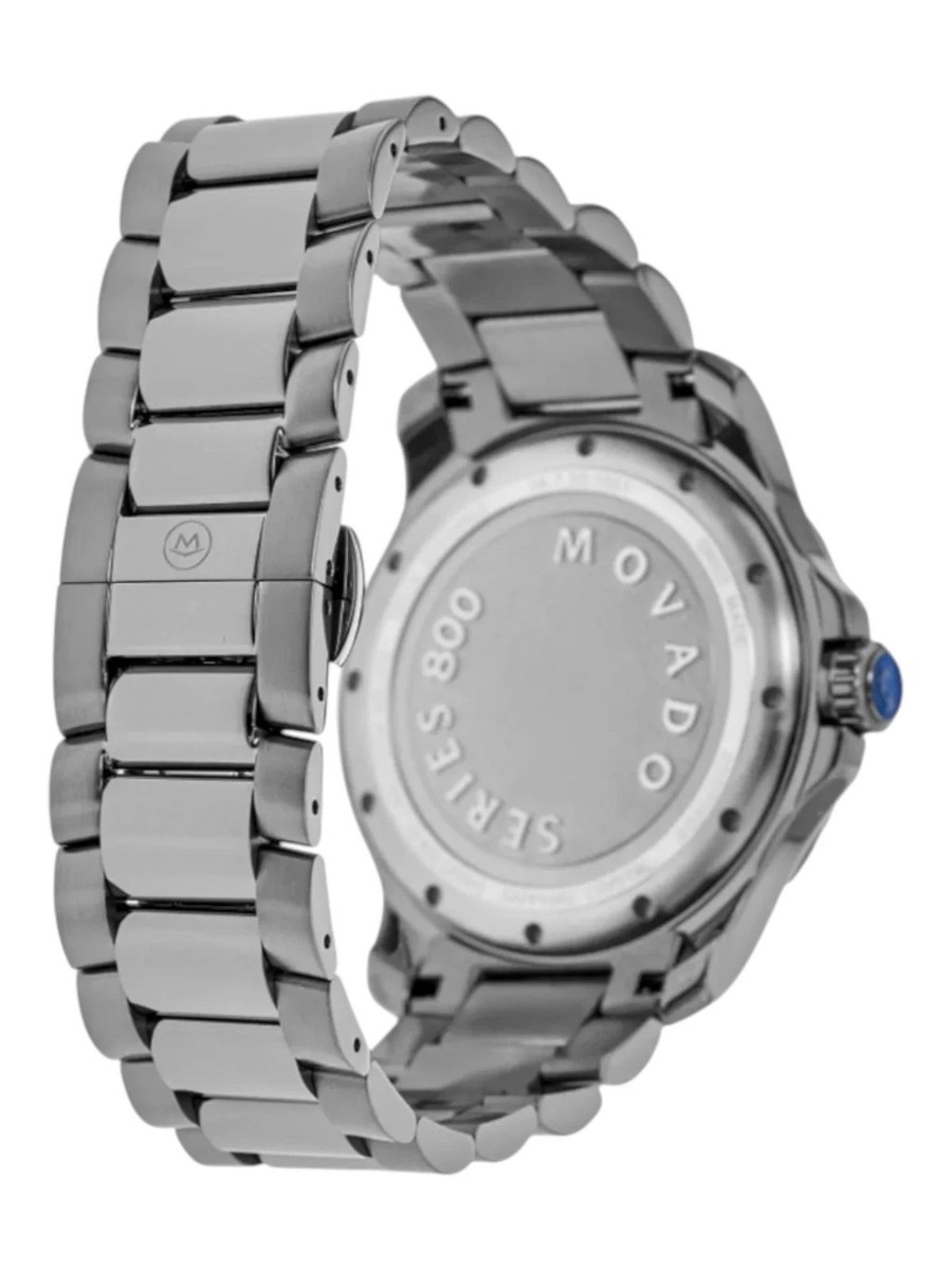 Movado 2600159 Men's Series 800 Blue Dial Quartz Watch 40mm MSRP