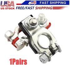 POSITIVE & NEGATIVE BATTERY TERMINALS For TOYOTA & LEXUS 9098205035 & 9098206022