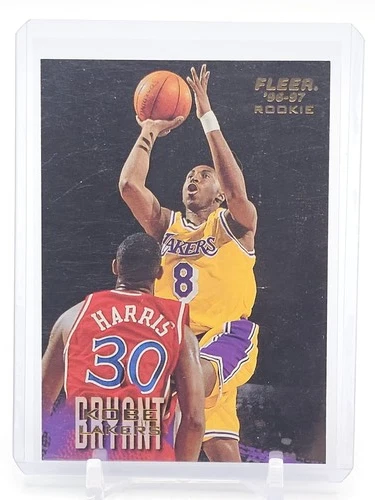 KOBE BRYANT 1996-97 FLEER ROOKIE #203 LAKERS Q5329