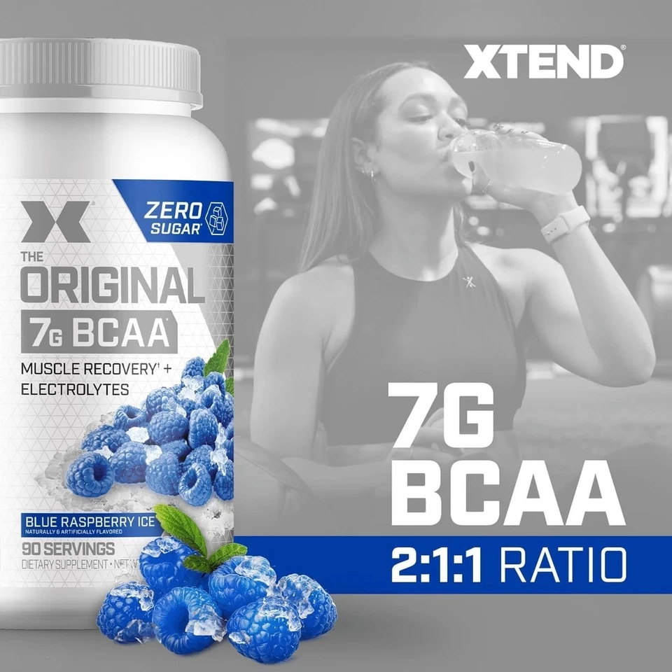 Xtend XTEND Original BCAA Polvo 7g BCAA 2,5g L-Glutamina Sin Azúcar *CADUCIDAD 27/06* Foto 3 de 4