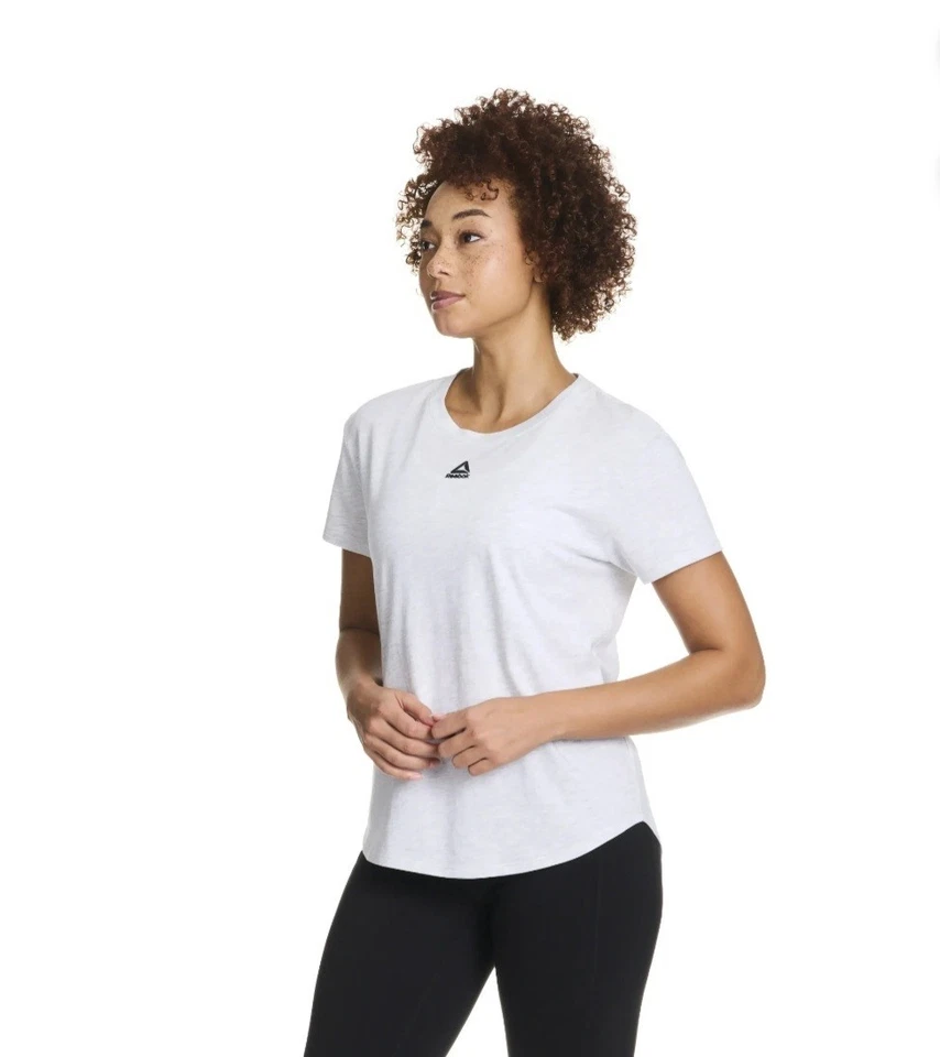 Camiseta gráfica de manga corta Reebok Plus Identiy para mujer y mujer, XL-XXXL Foto 2 de 3