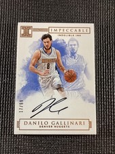 2016-17 Impeccable Basketball Danilo Gallinari Indelible Ink Auto 17/99