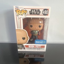 Funko Pop! Vinyl Star Wars Boba Fett #490 Bobblehead Walmart Exclusive