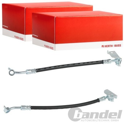 2X HERTH+BUSS BREMSSCHLAUCH HINTEN LINKS+RECHTS passend für HYUNDAI IONIQ KIA NI