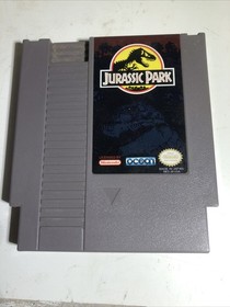 JURASSIC PARK  NINTENDO NES Minty In Nintendo Sleeve. Tested Working Vintage