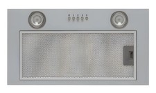 CDA CCA52SI Silver 50cm Under Canopy 3 Speed Cooker Hood Kitchen Extractor Fan