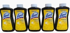 5 - Lysol Brand Concentrate Disinfectant Original Scent - 12 Fl Oz Each
