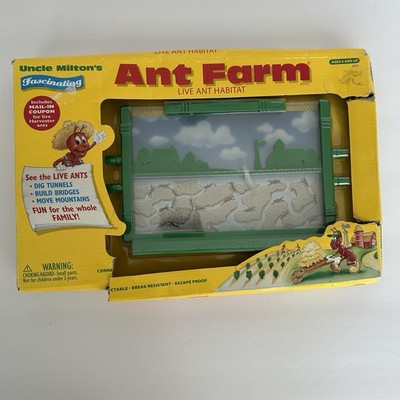 Uncle Milton The Original ANT FARM Live Ant Habitat Escape Proof S.T.E.M. 6+ 