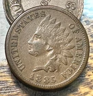 1885 Indian Cent Nice Original Choice VF CHRC