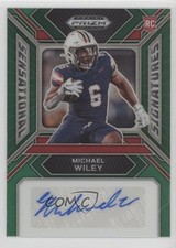 2024 Prizm Draft Picks Sensational Signatures Green Michael Wiley Auto 1h2l
