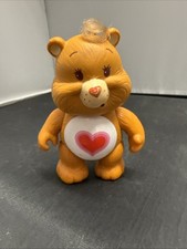 Vtg 1983 American Greetings Poseable Tenderheart Carebear Figure  3.5" tall