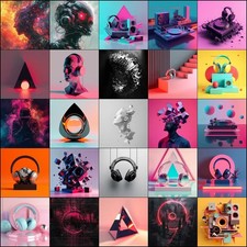 Album Covers Collection Vol. 15   190 Copyright-Free Music Cover Images