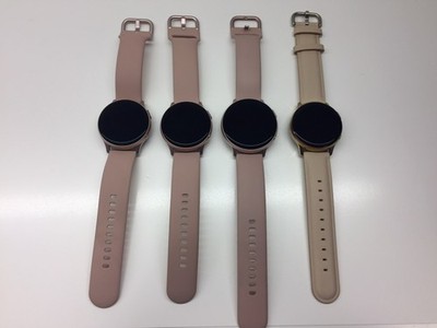 AS IS - LOT OF 4 Samsung Galaxy Watch Active 2 SM-R830. SM-R820. SM-R835
