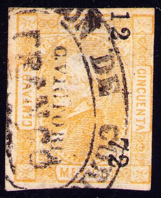 fi69 #96 50ctv C Victoria 12-73/Tula De Tampas  Sz 1840 12pts est $35-55 Bargain