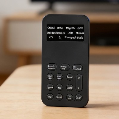 Ghostface Voice Changer Handheld Microphone Voice Changer Portable Mini Voice