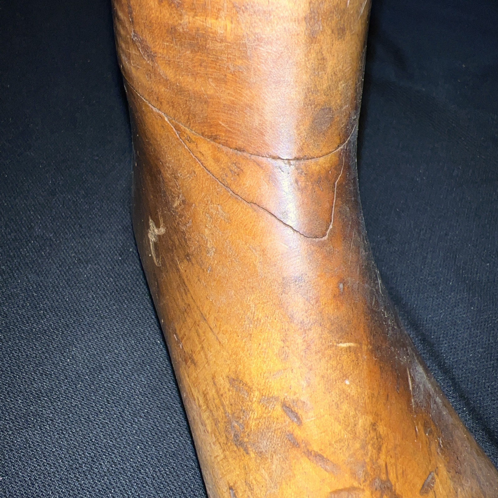 Antique Solid Wood Shoe/Boot  Form - image 7