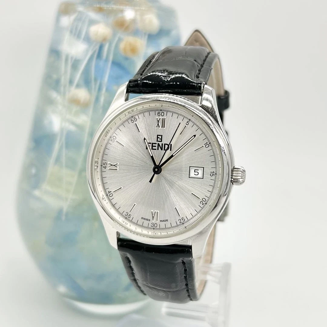 Orologio al quarzo Fendi 210G quadrante tondo