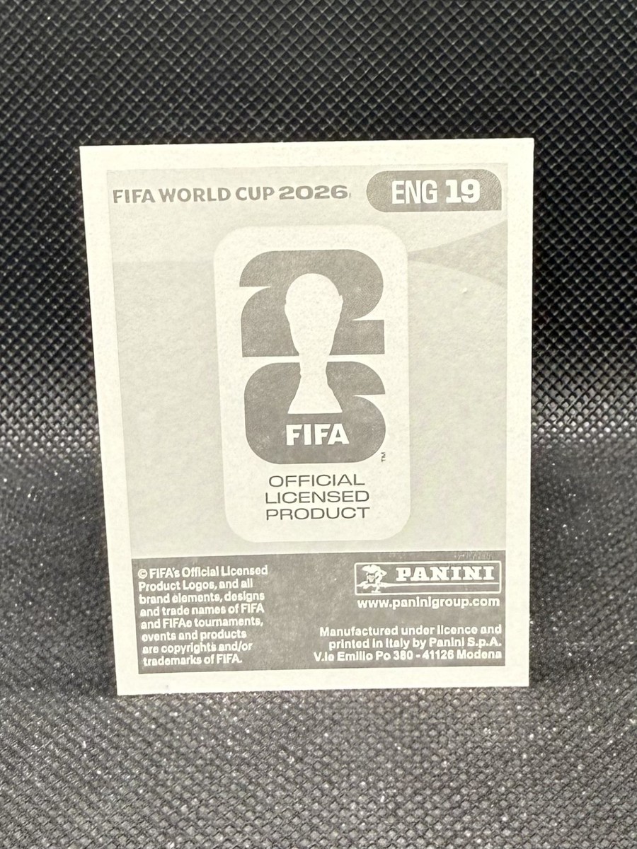 ペドリ　ラッシュフォード Panini World Cup 2026 Marcus Rashford England Gold Crumple Sticker