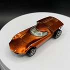 Vintage Hot Wheels Redline Turnofire Orange Spectraflame - Nice Shiny Car!