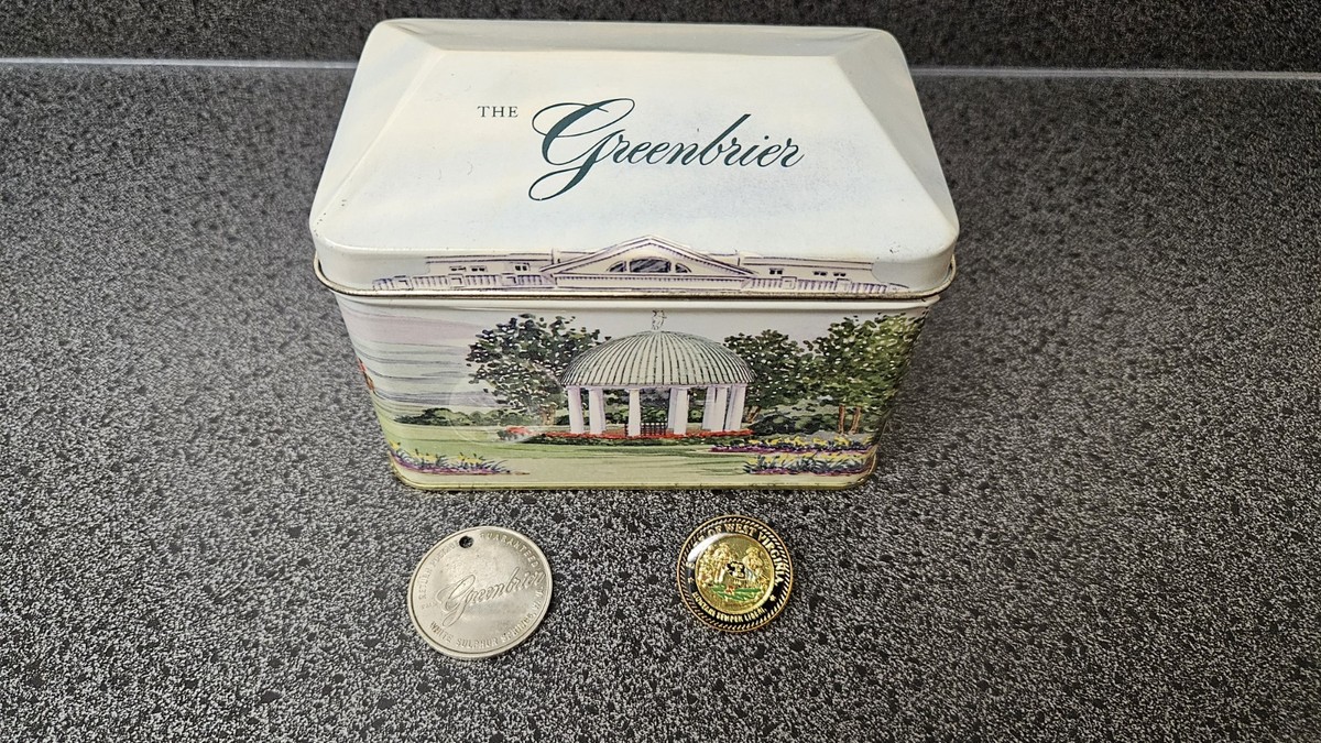 Ancienne étiquette de cigare originale THE GREENBRIER - FR