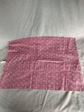 Cribmates Baby Blanket Pink with Stars Soft Lovey 13' x 20'