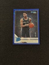 2019-20 Panini Donruss Rated Blue Infinite /35 Quinndary Weatherspoon Rookie RC