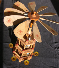 Weihnachtspyramide 45 cm Erzgebirge 70er Jahre DDR