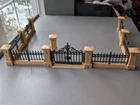 Vintage Playmobil 5360 Victorian Mansion Fence  6 Panels & Gate